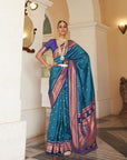 SOFT PESHWAI PAITHANI SILK SAREE