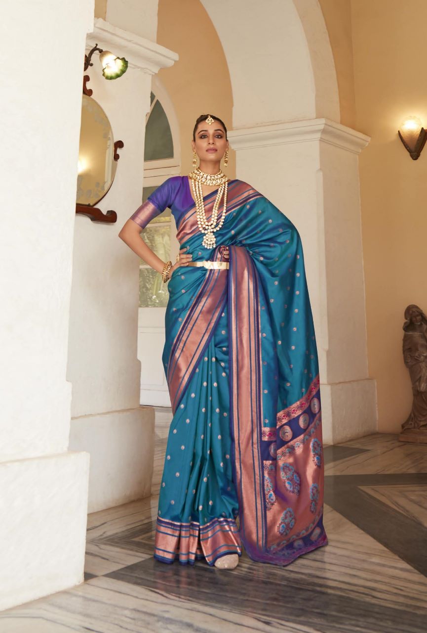 SOFT PESHWAI PAITHANI SILK SAREE