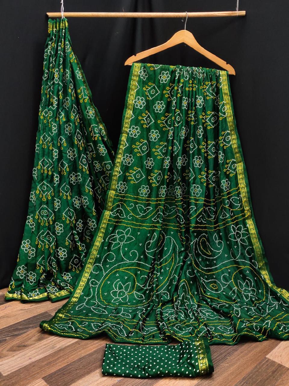 Pure modal silk Bandhej