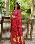 Pure modal silk Bandhej
