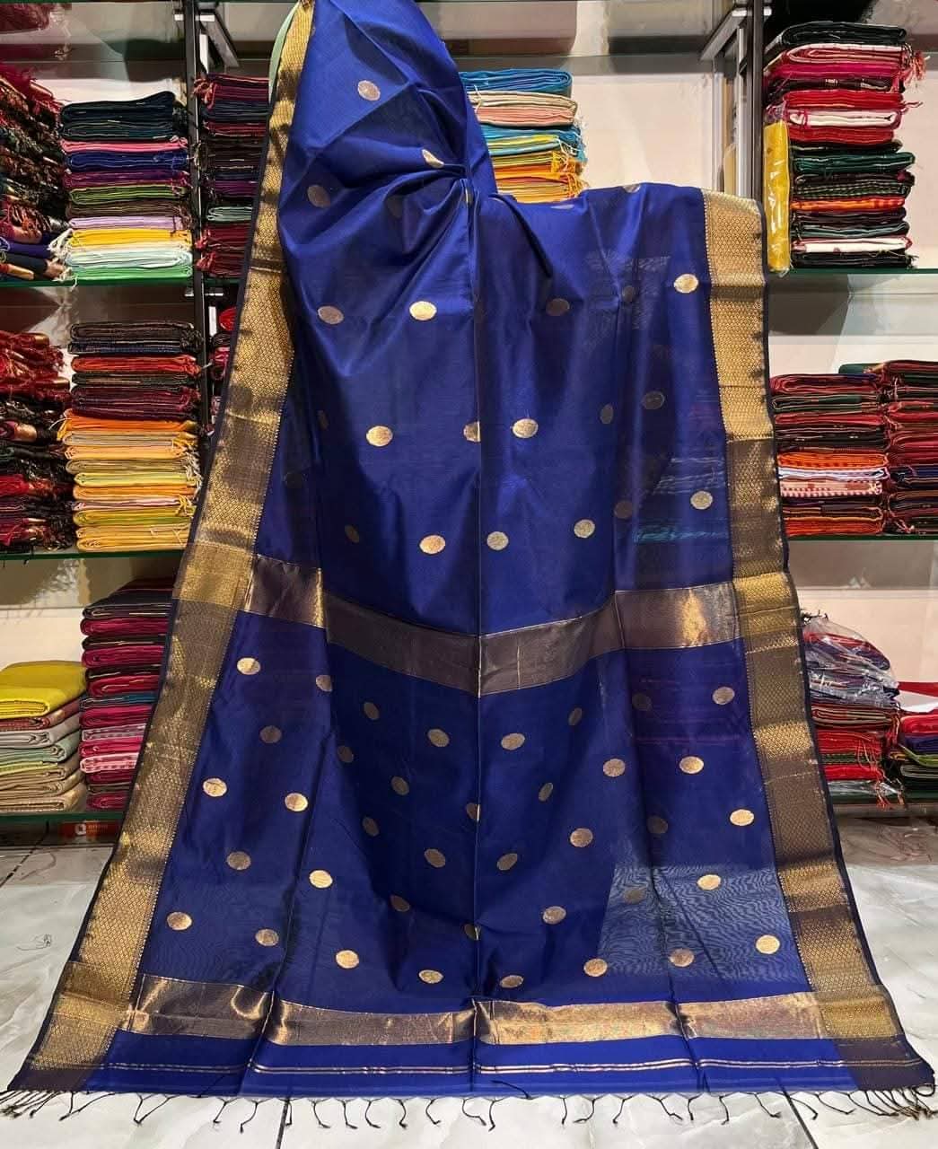 Semi Maheshwari saree