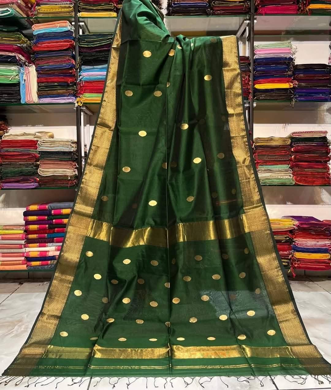 Semi Maheshwari saree