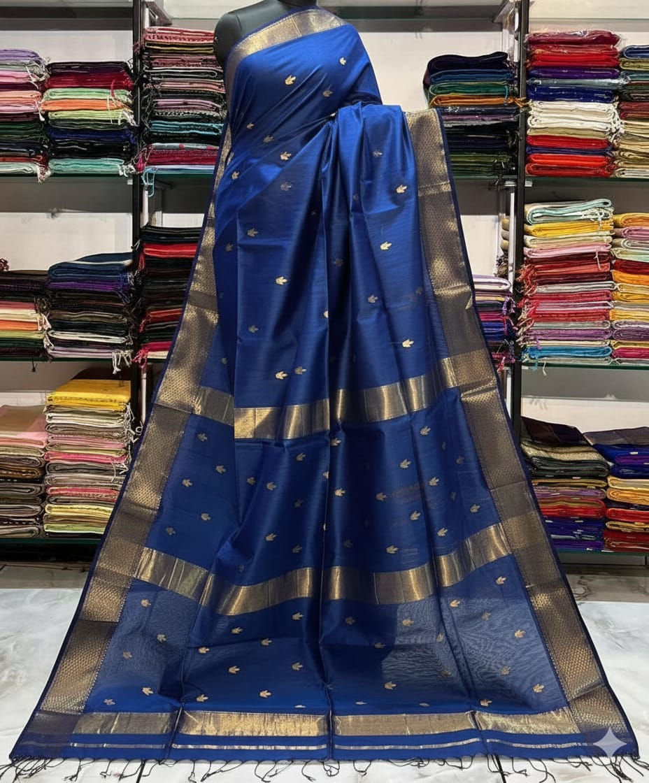 Semi Maheshwari saree