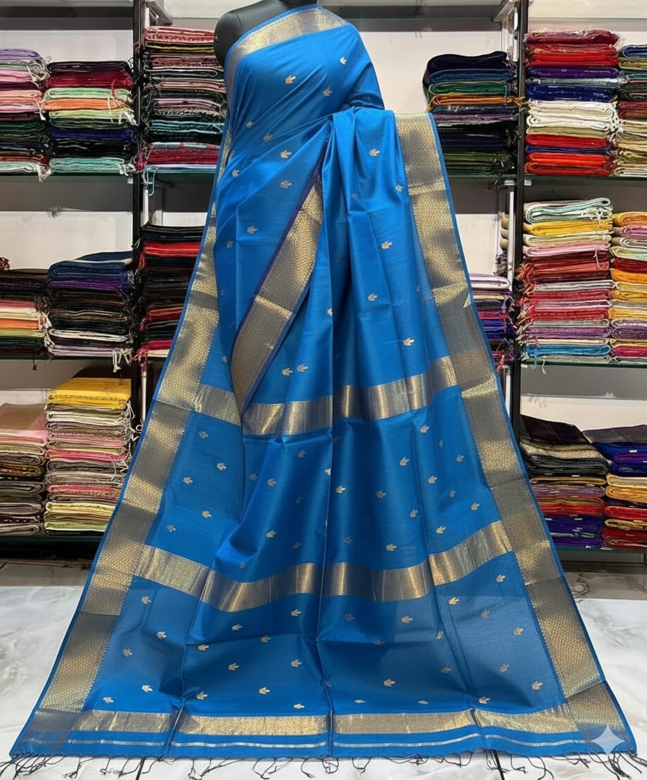 Semi Maheshwari saree