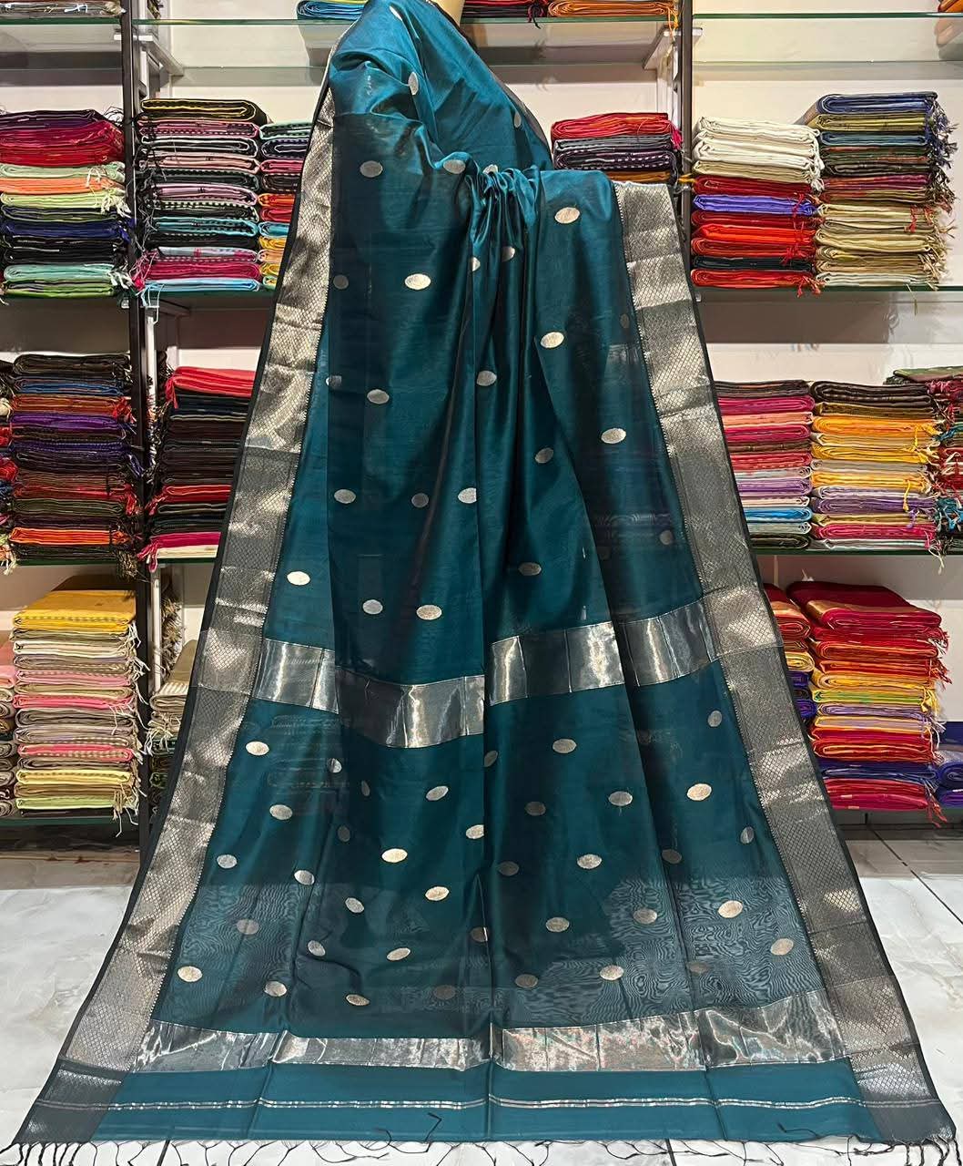 Semi Maheshwari saree