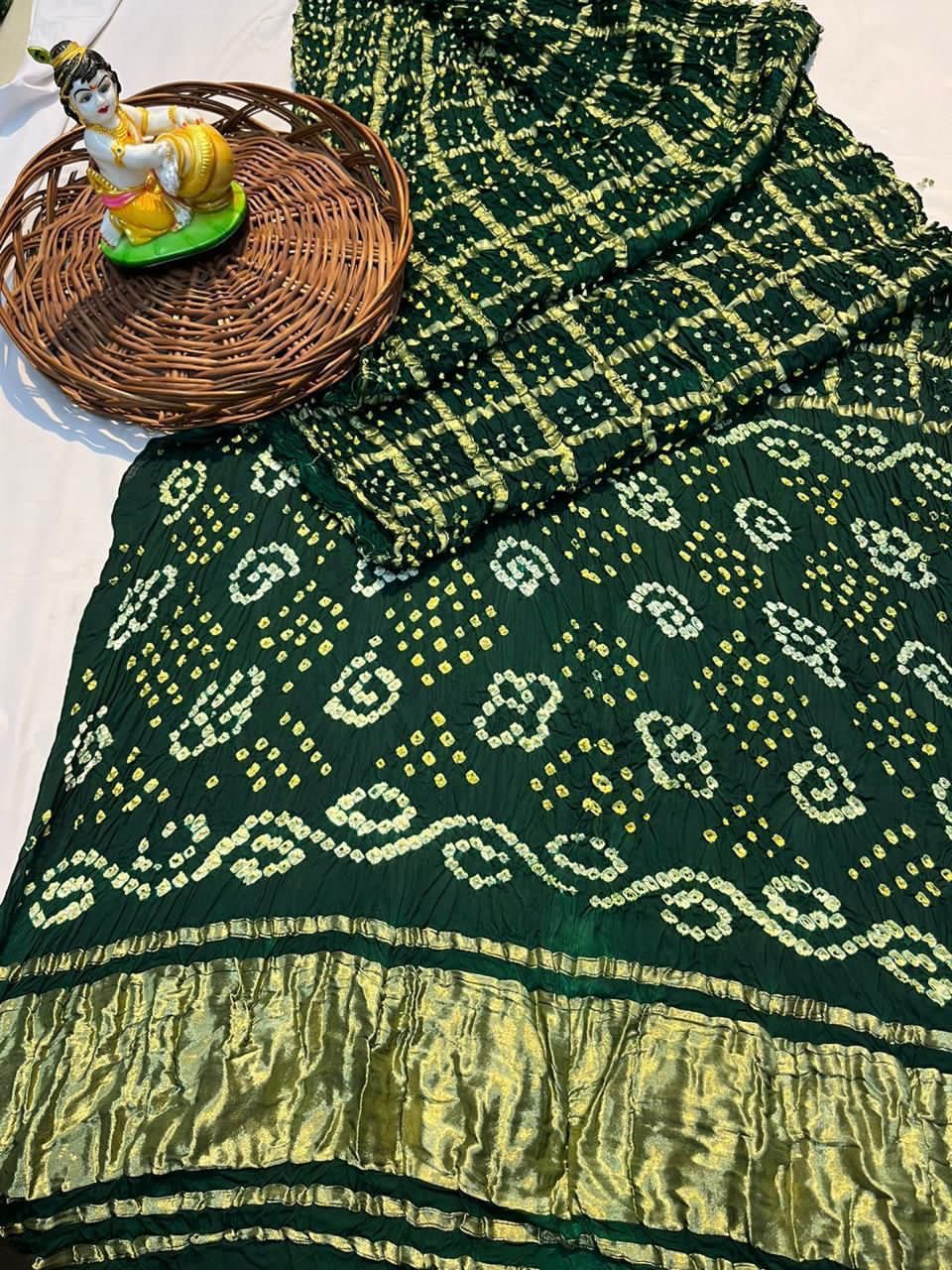 Pure modal silk ghadchola