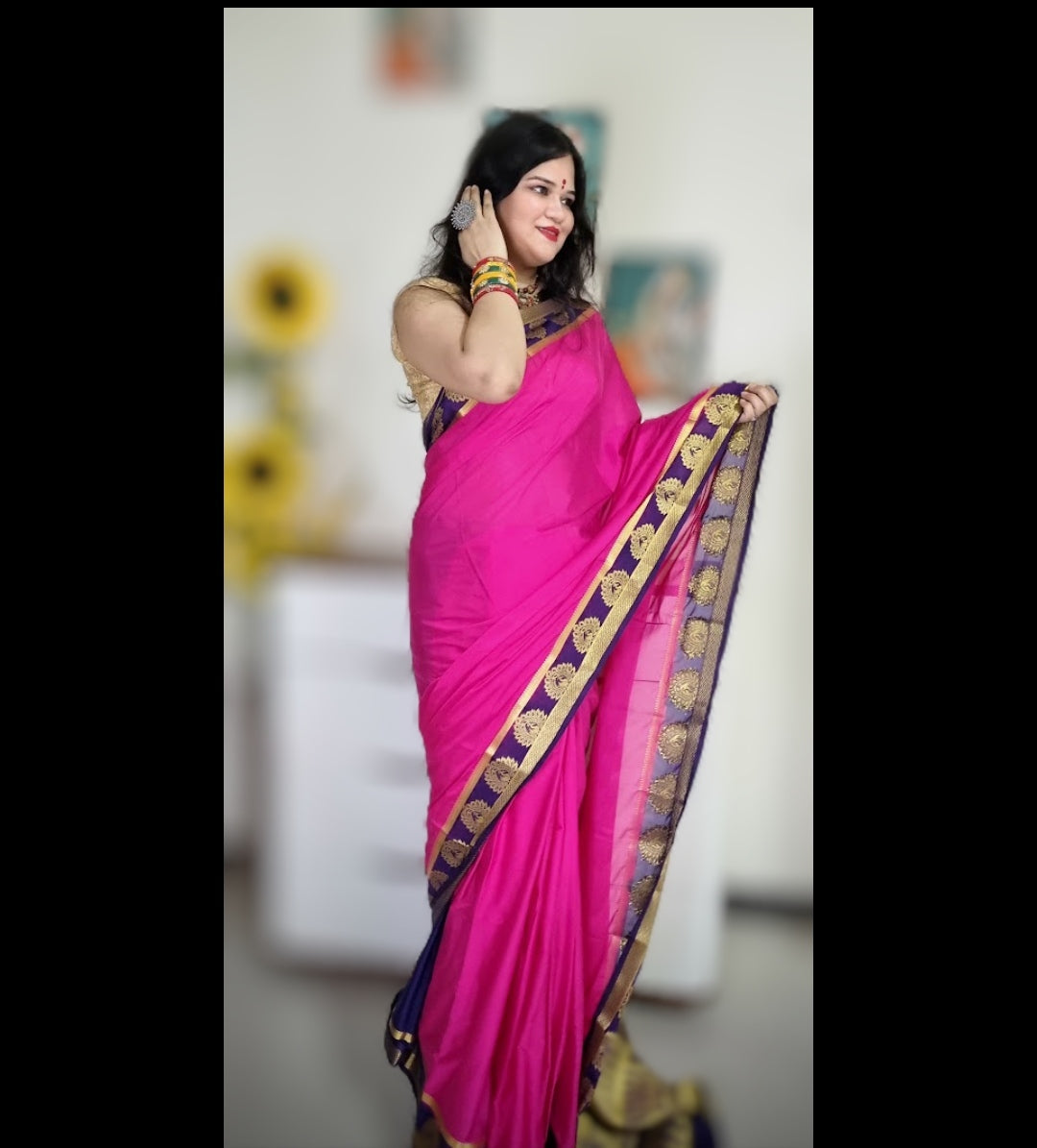 Mysore silk saree -  Rani