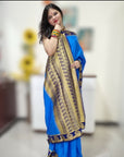 Mysore silk saree - Royal Blue