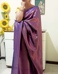 Chennai silk saree - Wine