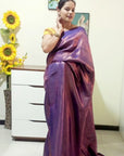 Chennai silk saree - Wine