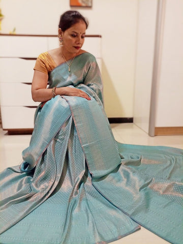Chennai silk saree - Blue