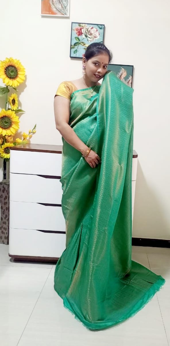 Chennai silk saree - Green