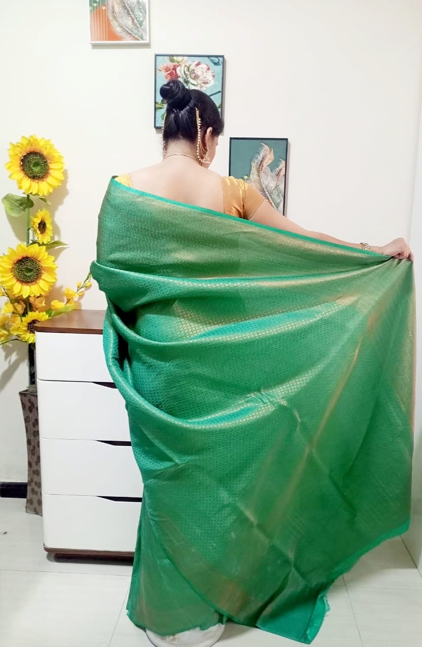 Chennai silk saree - Green