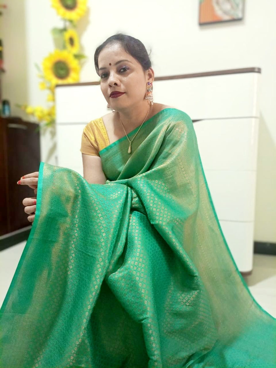 Chennai silk saree - Green