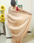 Chennai silk saree - Peach