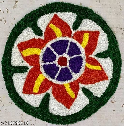 Readymade rangoli mat