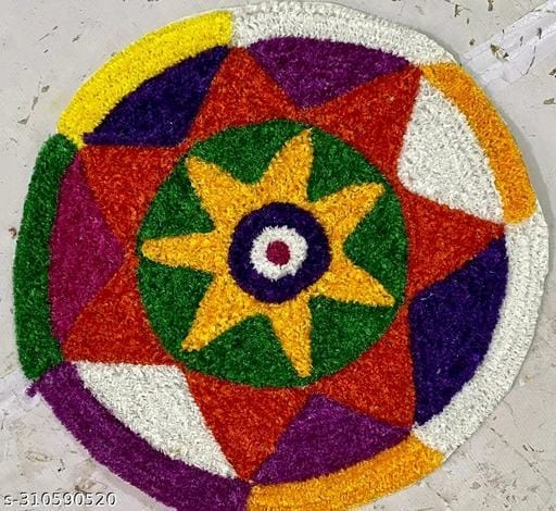 Readymade rangoli mat