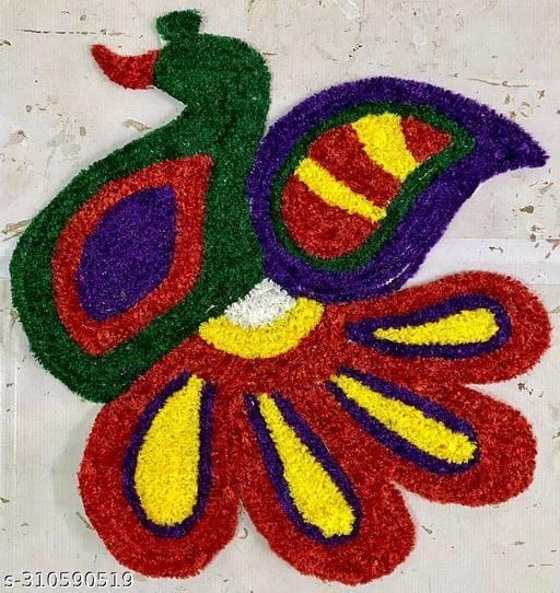 Readymade rangoli mat