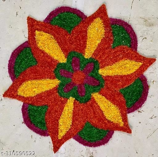 Readymade rangoli mat