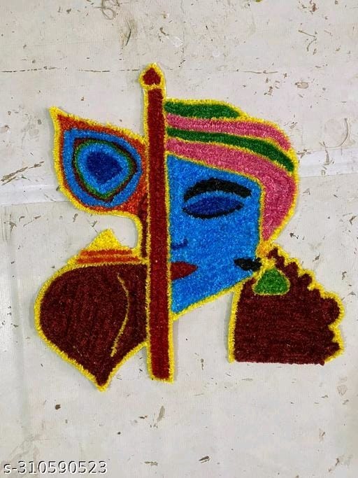 Readymade rangoli mat