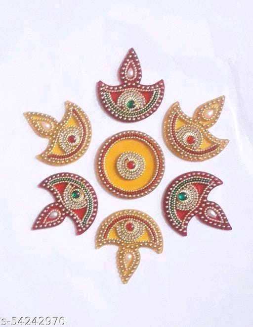 Acrylic rangoli