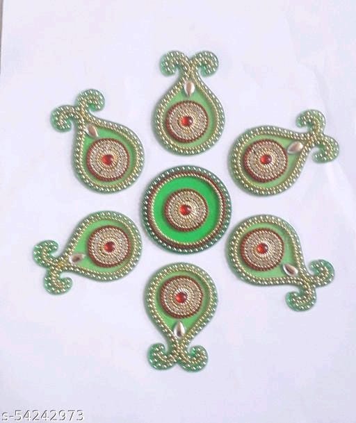 Acrylic rangoli