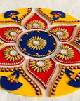 Acrylic rangoli set