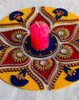 Acrylic rangoli set