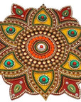 Beautiful acrylic rangoli