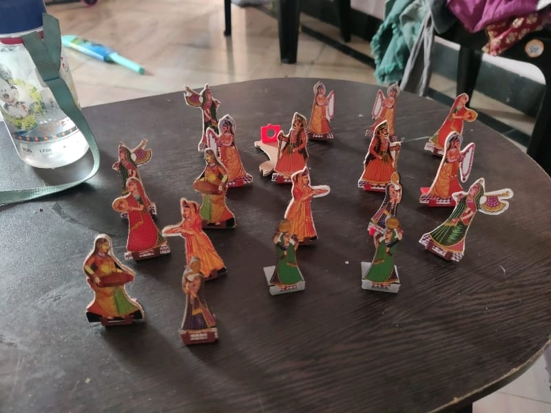 Janmashtami  decoration   Krishna  leela set