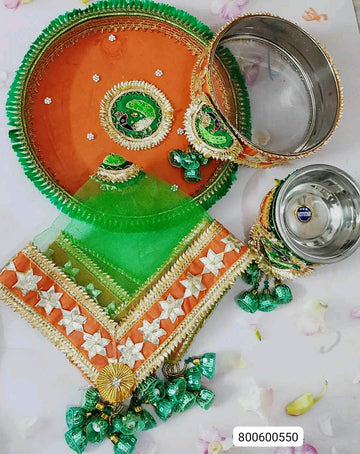 4 piece karwachauth set