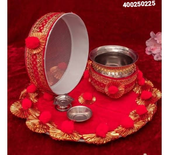 Karvachauth thali sets