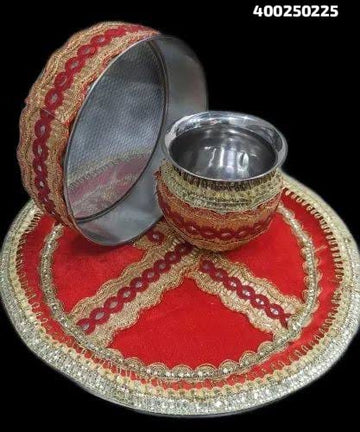 Karvachauth thali sets