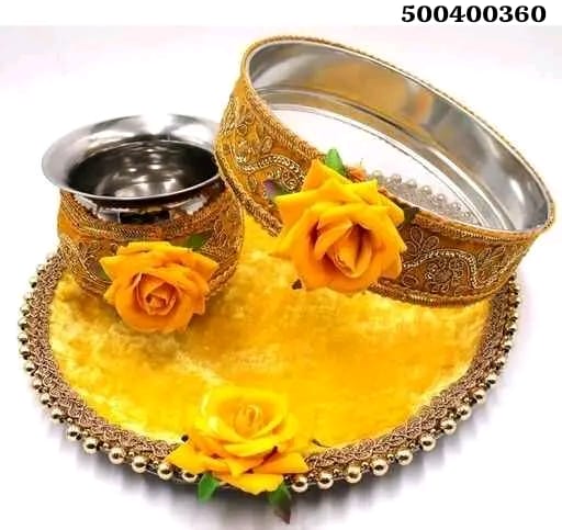 Karvachauth thali sets