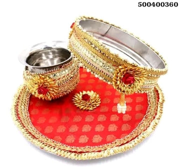 Karvachauth thali sets