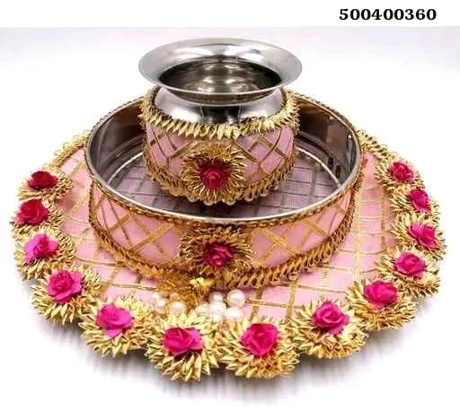 Karvachauth thali sets
