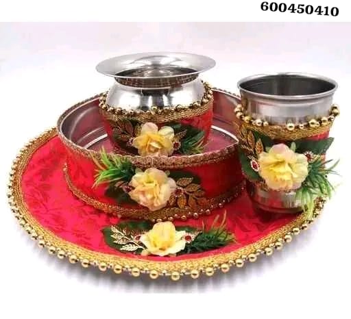 Karwachauth thali sets