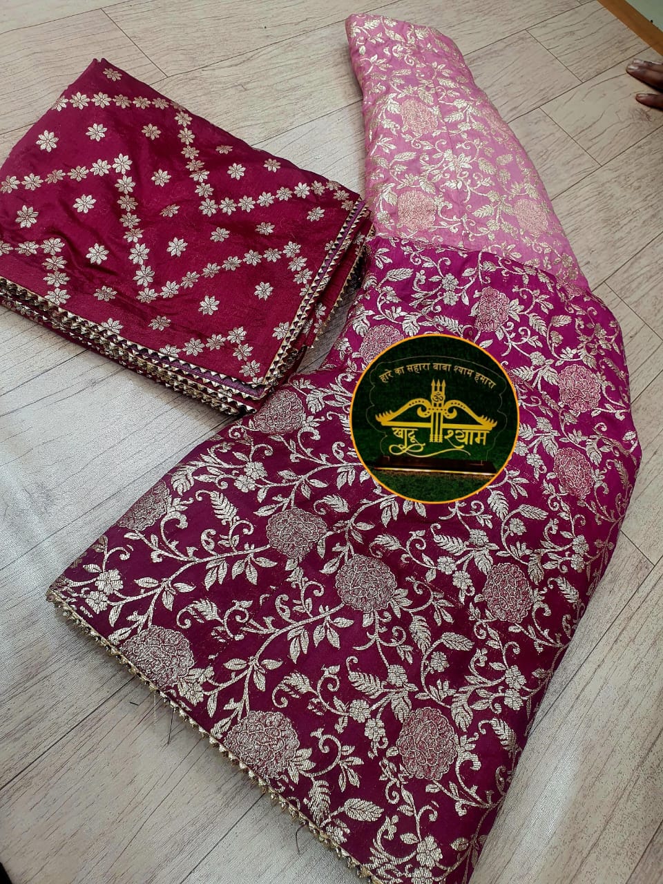 Pure  Banarasi Dola silk lehenga