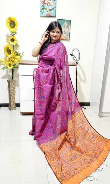 Madhubani Saree