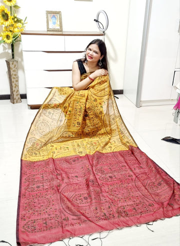 Madhubani Saree