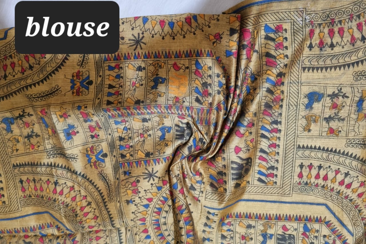 मधुबनी साड़ी