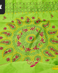 Kantha work saree