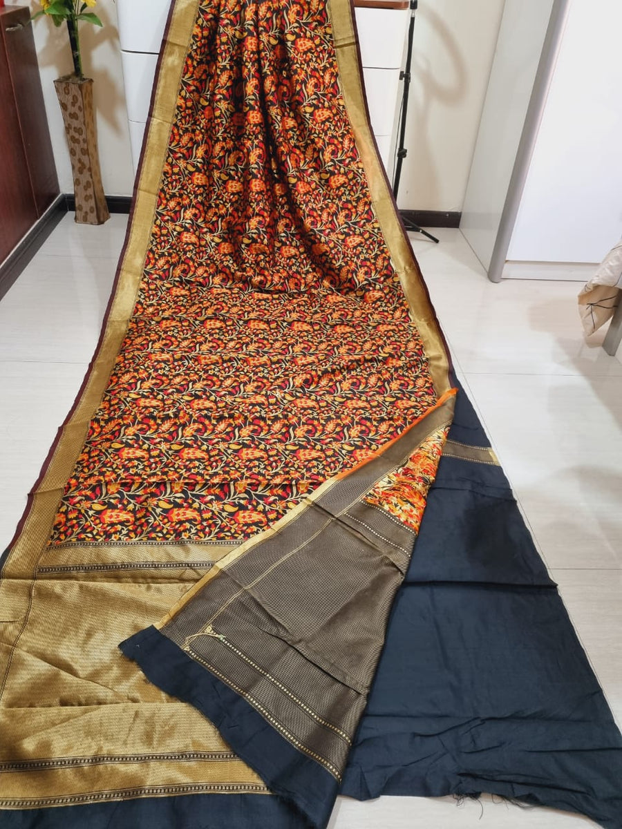 Kani weaving saree