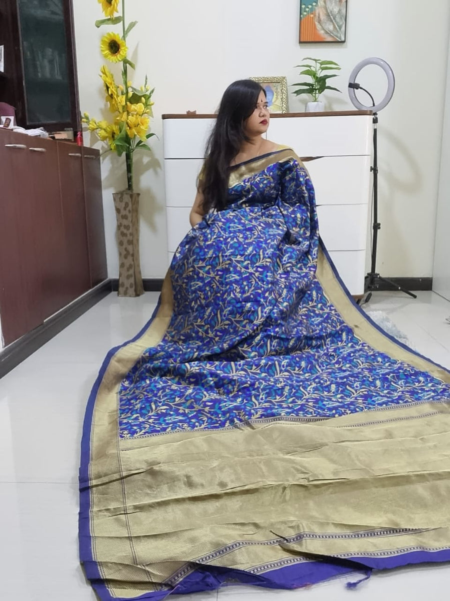 Kani weaving saree