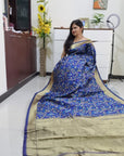 Kani weaving saree