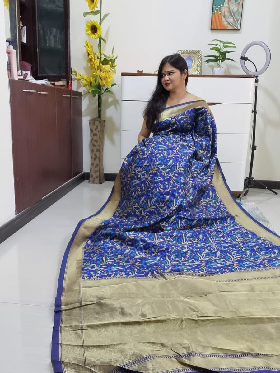 Kani weaving saree