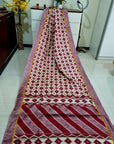 Digital printed Kashmiri silk saree