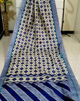 Digital printed Kashmiri silk saree