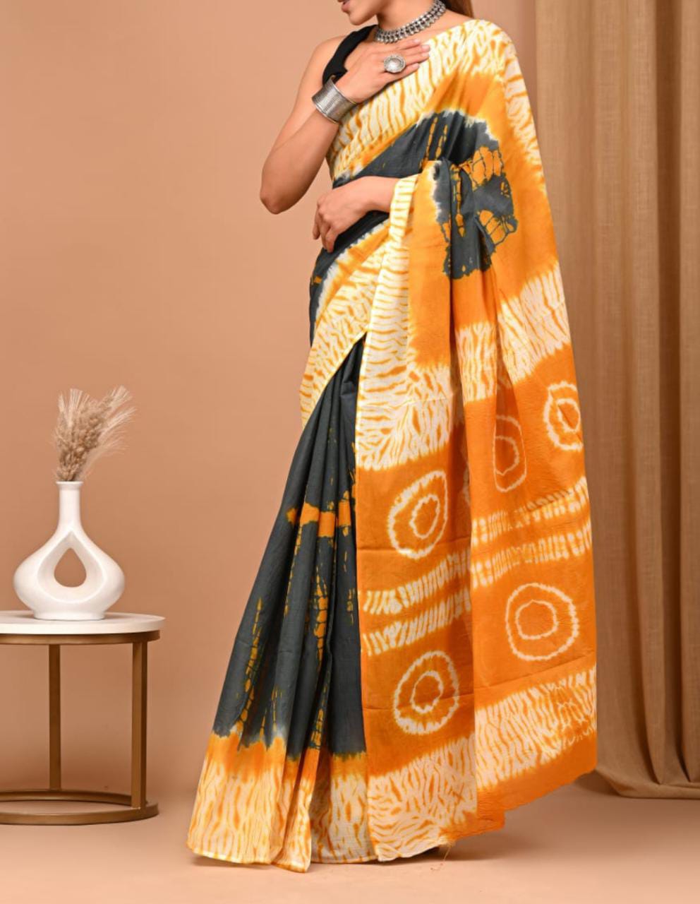 Handblock mulmul cotton