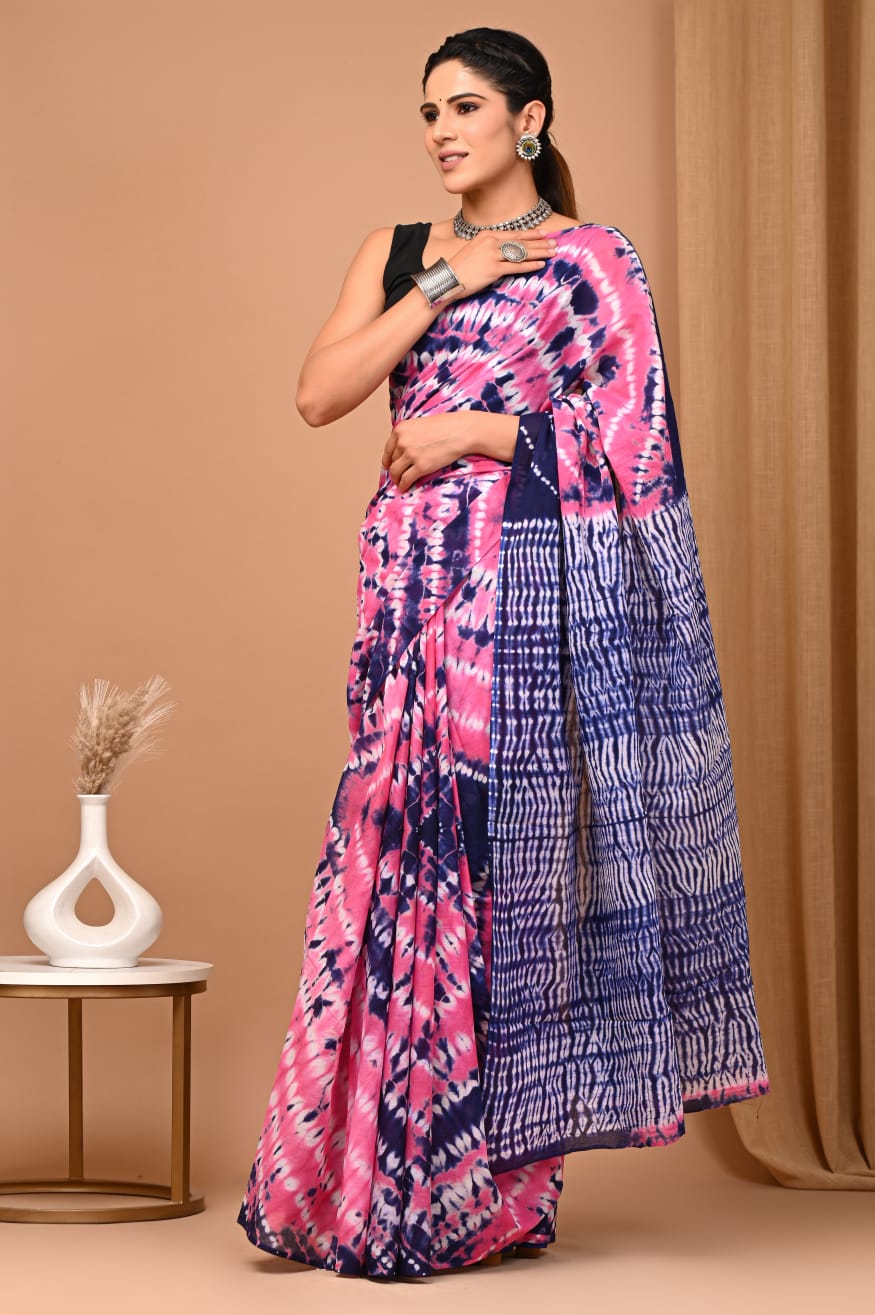 Handblock mulmul cotton